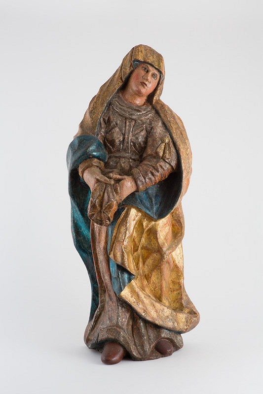 Slovenský rezbár z 18. storočia – Panna Mária Bolestná