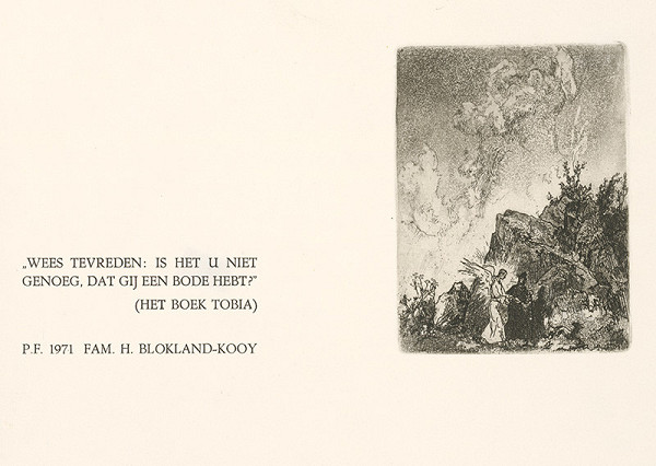 Jaroslav Vodrážka – Novoročenka 1971 rodiny Blokland - Kooy II.