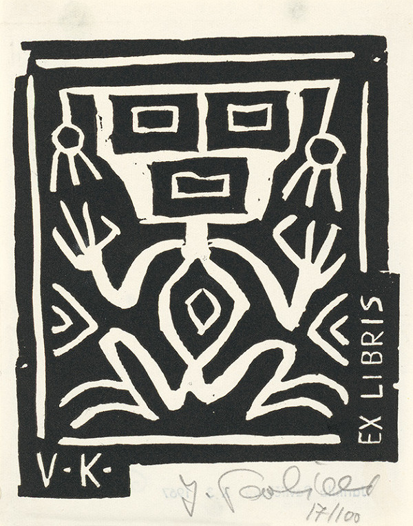 Jarmila Pavlíčková – Ex libris V.K.