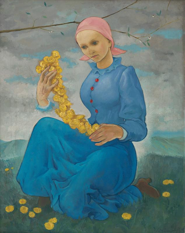 Imrich Weiner-Kráľ, Smutné dievča, 1939