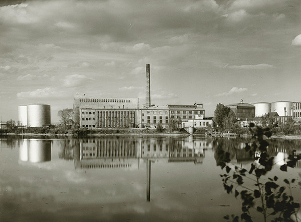 Rajmund Müller – Továreň na kyselinu citrónovú. Diaľkový pohľad.