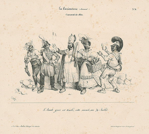 Victor Adam – Karneval 1830