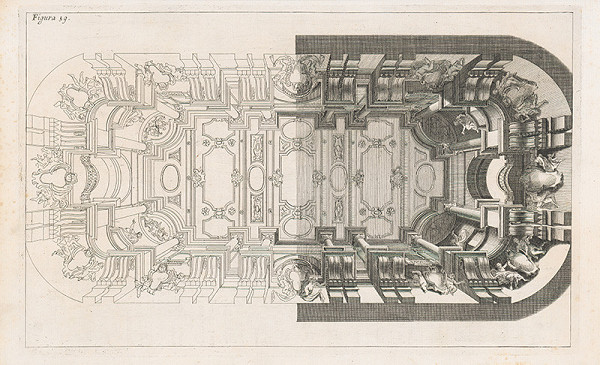 Andrea Pozzo, Giacomo Böemo Komarek – Fig.59. - Perspektíva zdola nahor