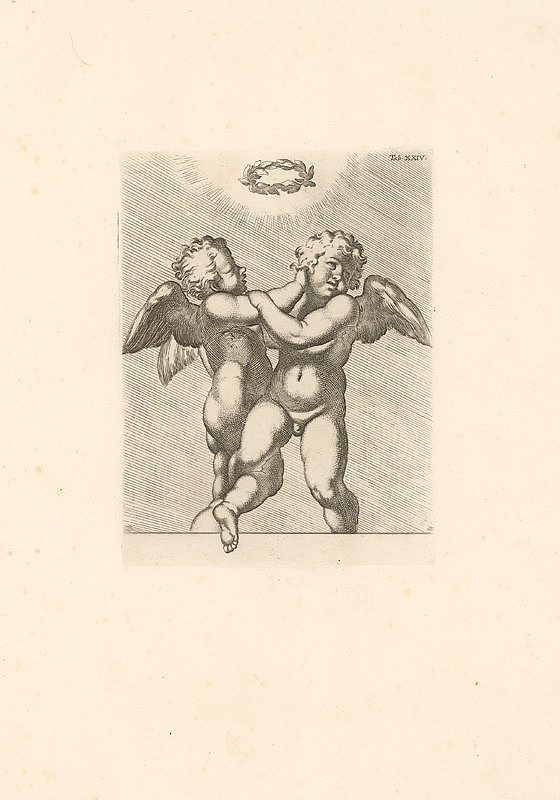 Carlo Cesio, Annibale Carracci – Putti,Tab.XXIV.