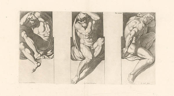 Carlo Cesio, Annibale Carracci – Atlanti,Tab.XXXII.