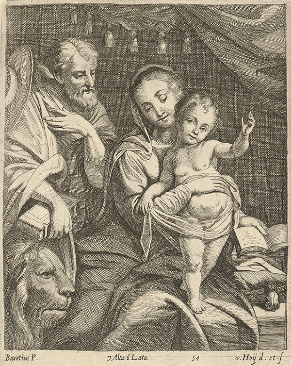 Nikolaus van Hoy, Federico Barocci – Madona so svätým Hieronýmom