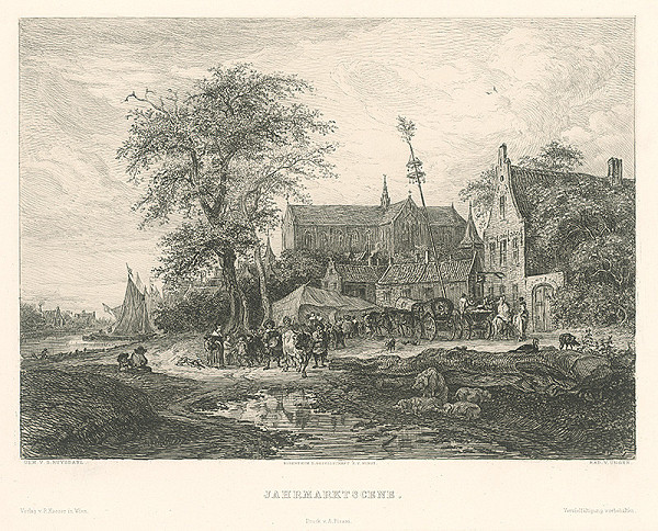 William Unger, Salomon van Ruysdael – Jarmok