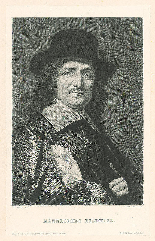 Paul Adolphe Rajon, Frans Hals – Podobizeň muža