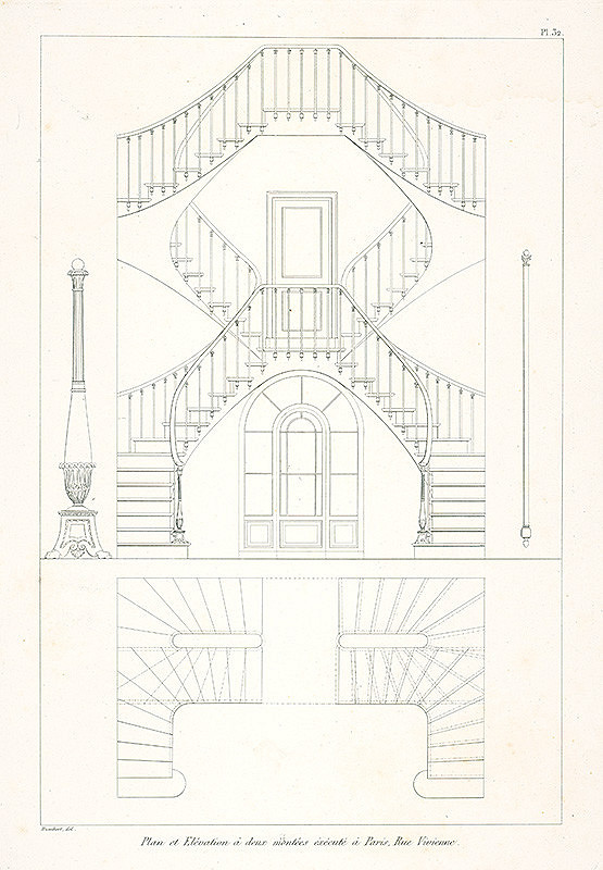 Humbert – Nákres schodiska