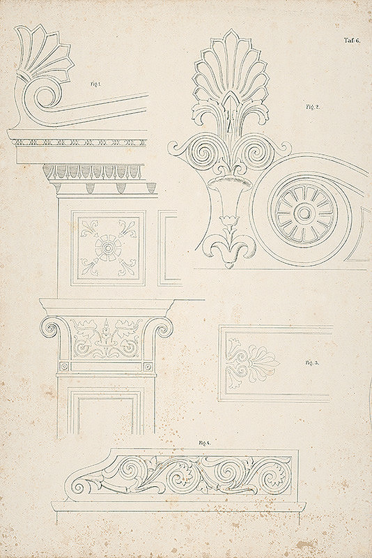 Neznámy autor – Ornamentálne detaily