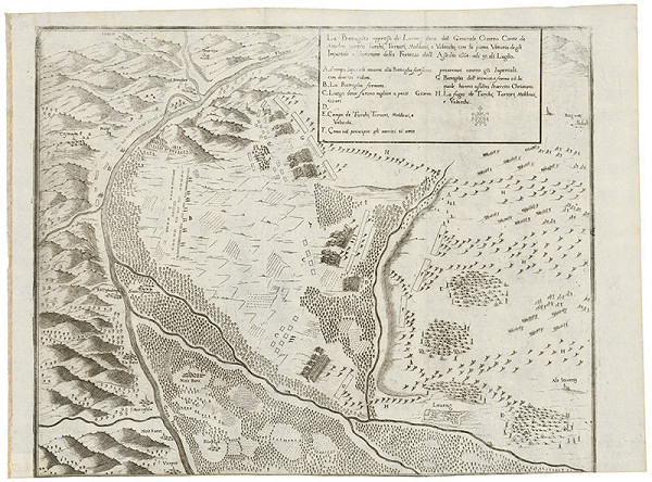 Neznámy grafik – Bitka pri Leviciach 19. júla 1664