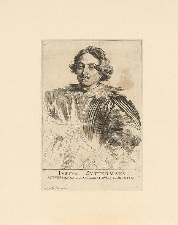 Anthony van Dyck – Portrét maliara Justa Suttermana