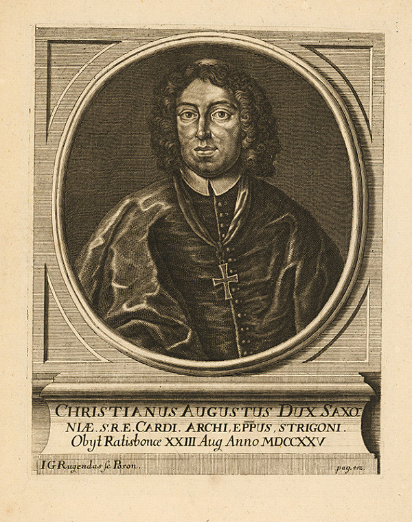 Jeremias Gottlob Rugendas – Christian August Saský