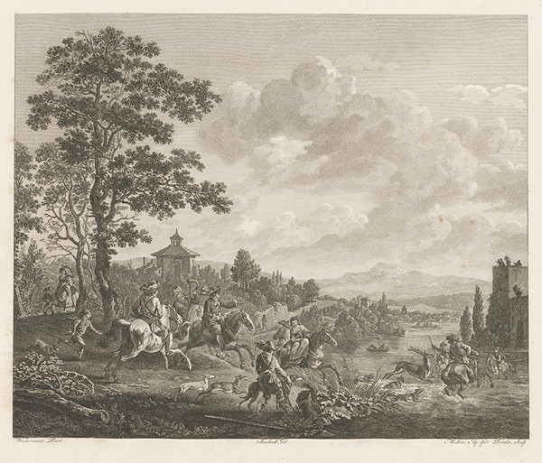 Jacques François Joseph Swebach, Philips Wouwerman, Georges Malbeste, Robert Daudet – Jazdci