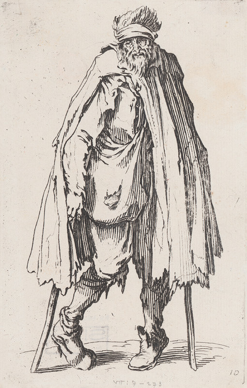 Jacques Callot – Krivonohý žobrák