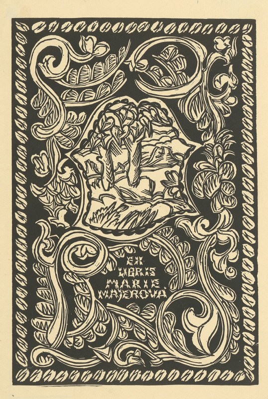 Josef Váchal – Ex libris Márie Majerovej