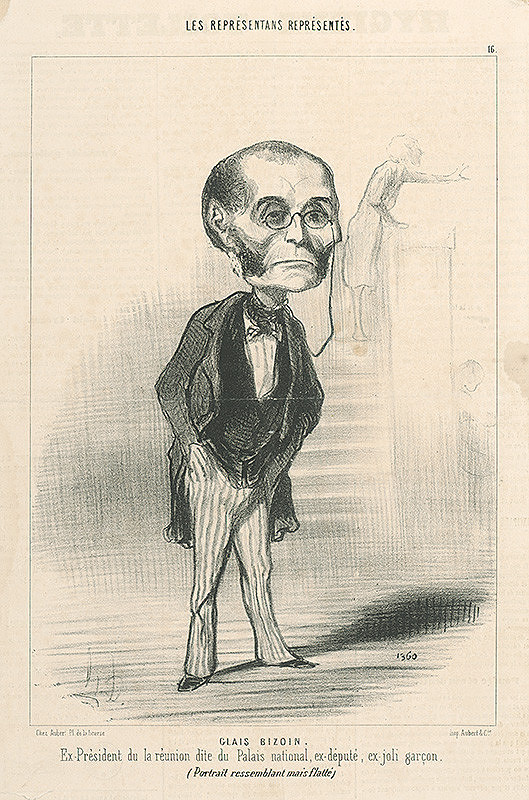 Honoré Daumier – Glais Bizoin