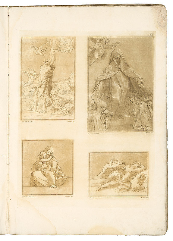 Stefano Mulinari, Guido Reni, Federico Barocci, Domenico Ghirlandaio, Francesco Albani – Tabula X.