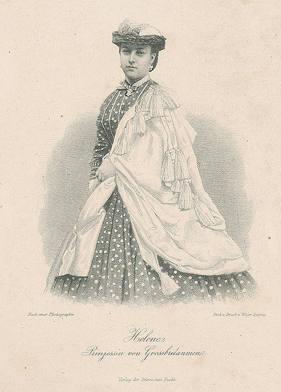 August Weger – Helene Prinzessin von Grossbritanien