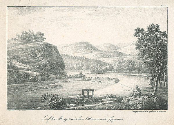Gottfried Engelmann, J.A. Boillot – Povodie rieky Murg medzi Ottenau un Gaggenau