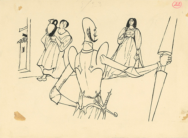 Vincent Hložník – Don Quijot pred dámou
