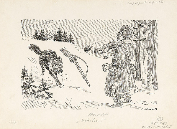 Štefan Bednár – Poľovník a vlk