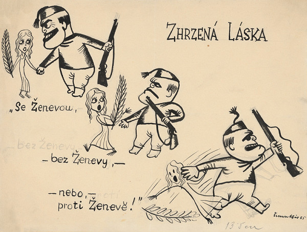 Štefan Bednár – Zhrzená láska - 1935