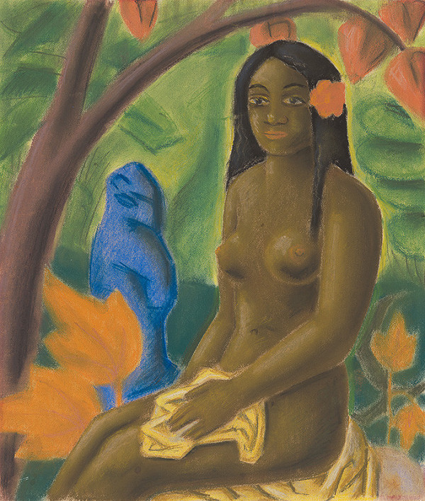 Mikuláš Galanda – A Girl of Tahiti