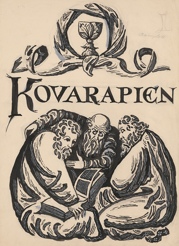 Ján Novák – Návrh obálky (Kovarapien)