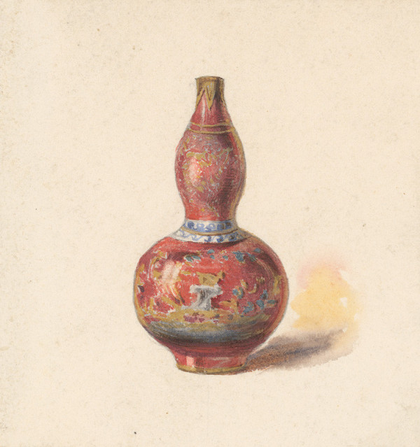 Friedrich Carl von Scheidlin – Vase with Red Base