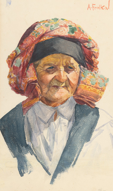 Antoš Frolka – Old Woman's Head