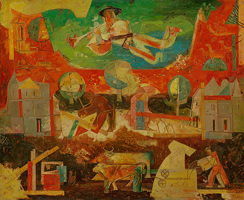 Ľudovít Fulla – Pieseň a práca, 1934 – 1935, Slovenská národná galéria 