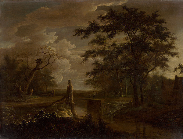 Adriaen Hendricksz. Verboom – Landscape with River and Bridge