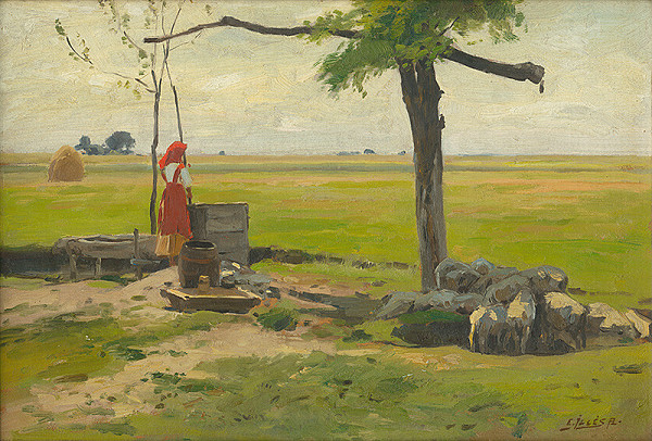 Antal Illés – Shepherdess