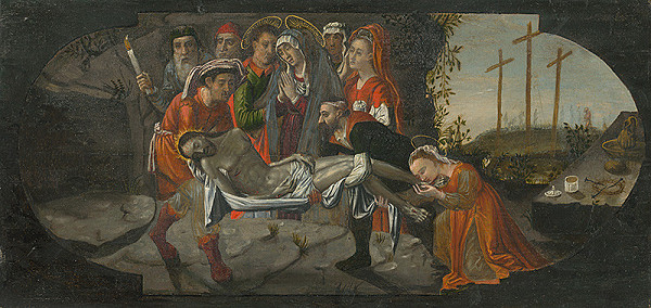 Stredoeurópsky maliar z prelomu 16. - 17. storočia – Kladenie Krista do hrobu