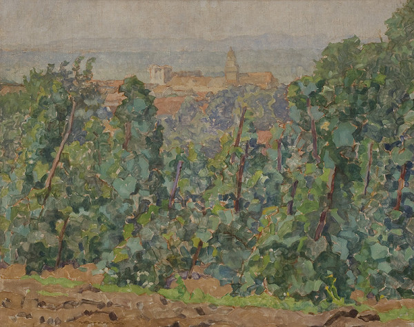 Július Koreszka – Skalica z vinohradov