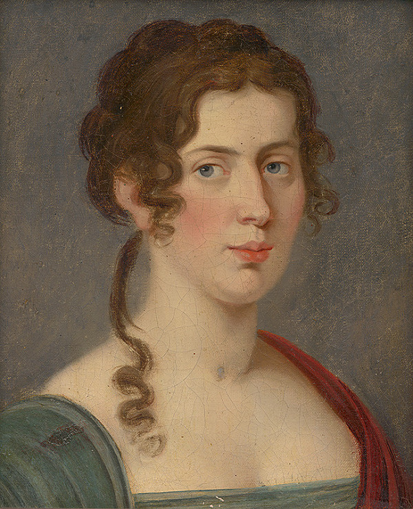 Stredoeurópsky maliar zo začiatku 19. storočia – Portrét ženy