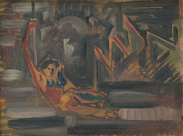 Arnold Peter Weisz-Kubínčan – Reclining Woman