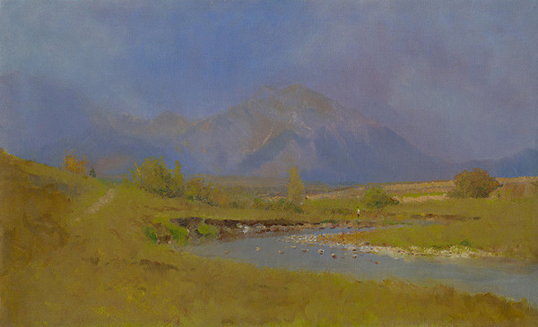 Ladislav Mednyánszky – After Spring Rain under the Tatras