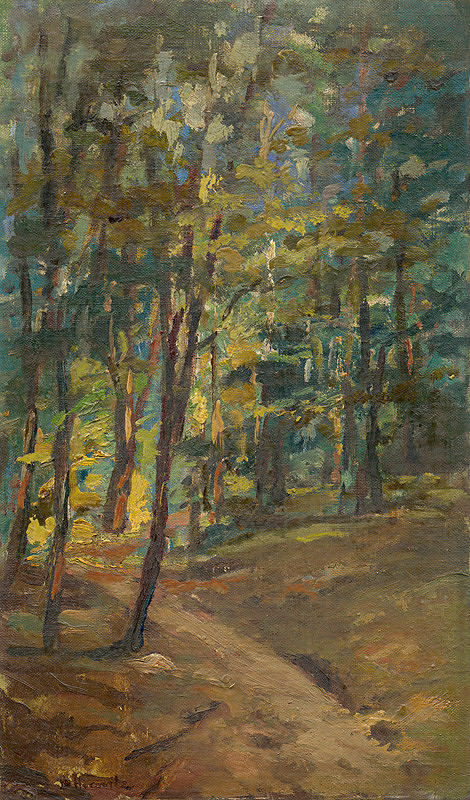 Leopold Horovitz – Forest Interior