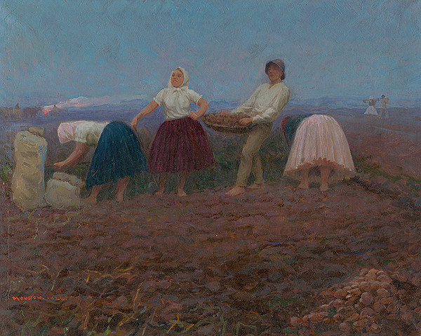 Teodor Jozef Mousson – Potato Picking