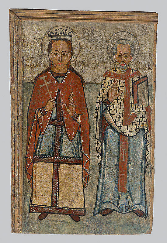 Neznámy ikonopisec – Sv. Paraskeva a sv. Mikuláš