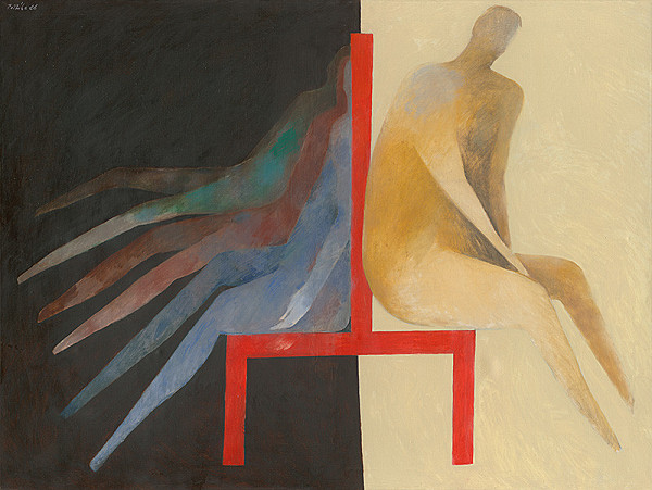 Milan Paštéka – Red Chair