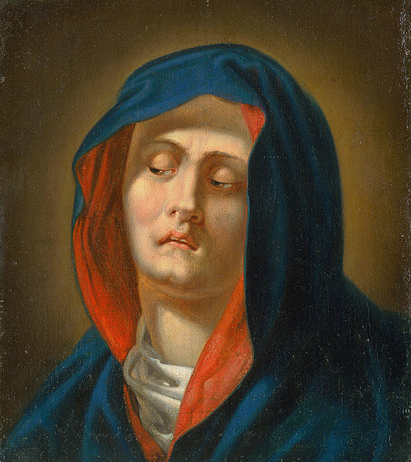 Neznámy maliar – Head of the Virgin Mary