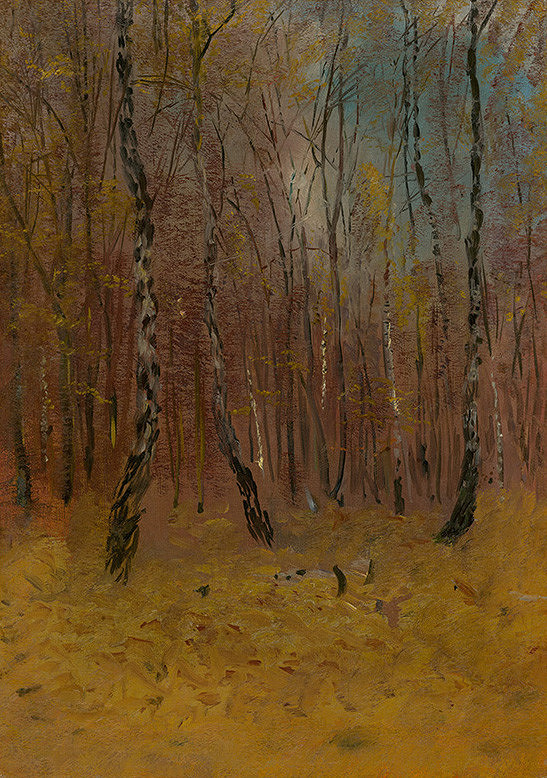 Ladislav Mednyánszky – Autumn Forest