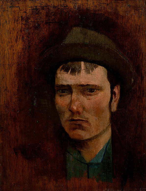 Ladislav Mednyánszky – Mladý chlapec v klobúku