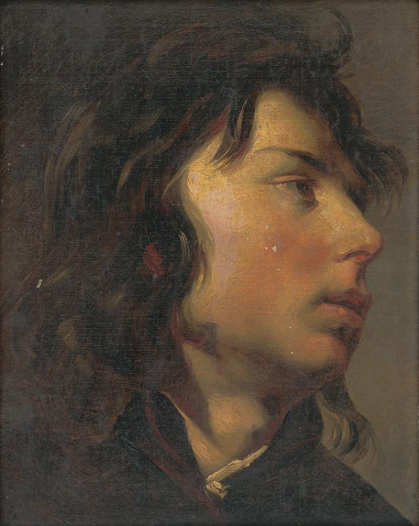 Friedrich von Amerling – Head of a Young Man