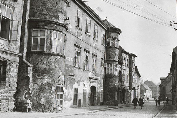 Pavol Poljak – Bratislava. Žižkova ulica (pôv. určenie Kapitulská ulica I.)