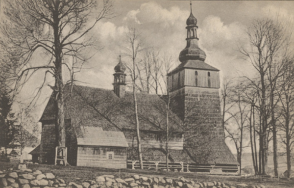 Pavol Socháň – Starý kostol v Chyžnom na Orave