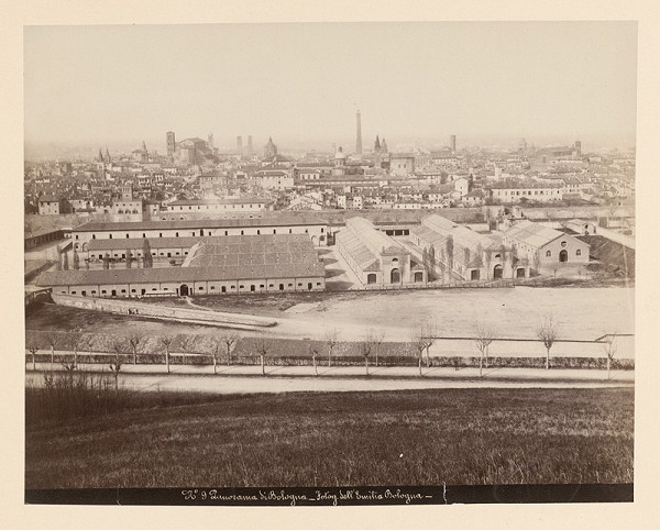 Pietro Poppi – Bologna. Panoráma mesta